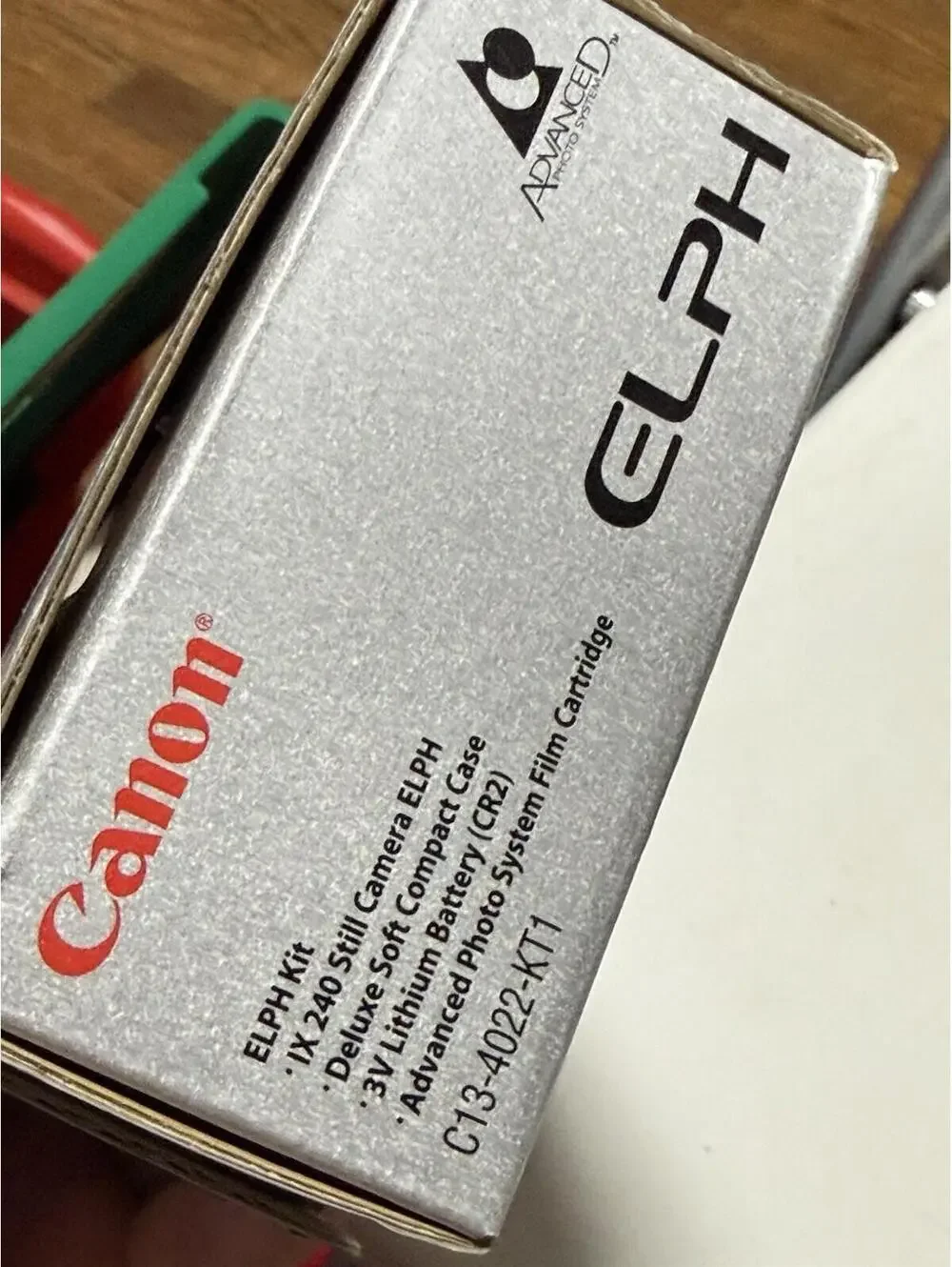 Canon ELPH APS Vintage Film Camera 24-48mm With Pouch , Manual And Box , Rare